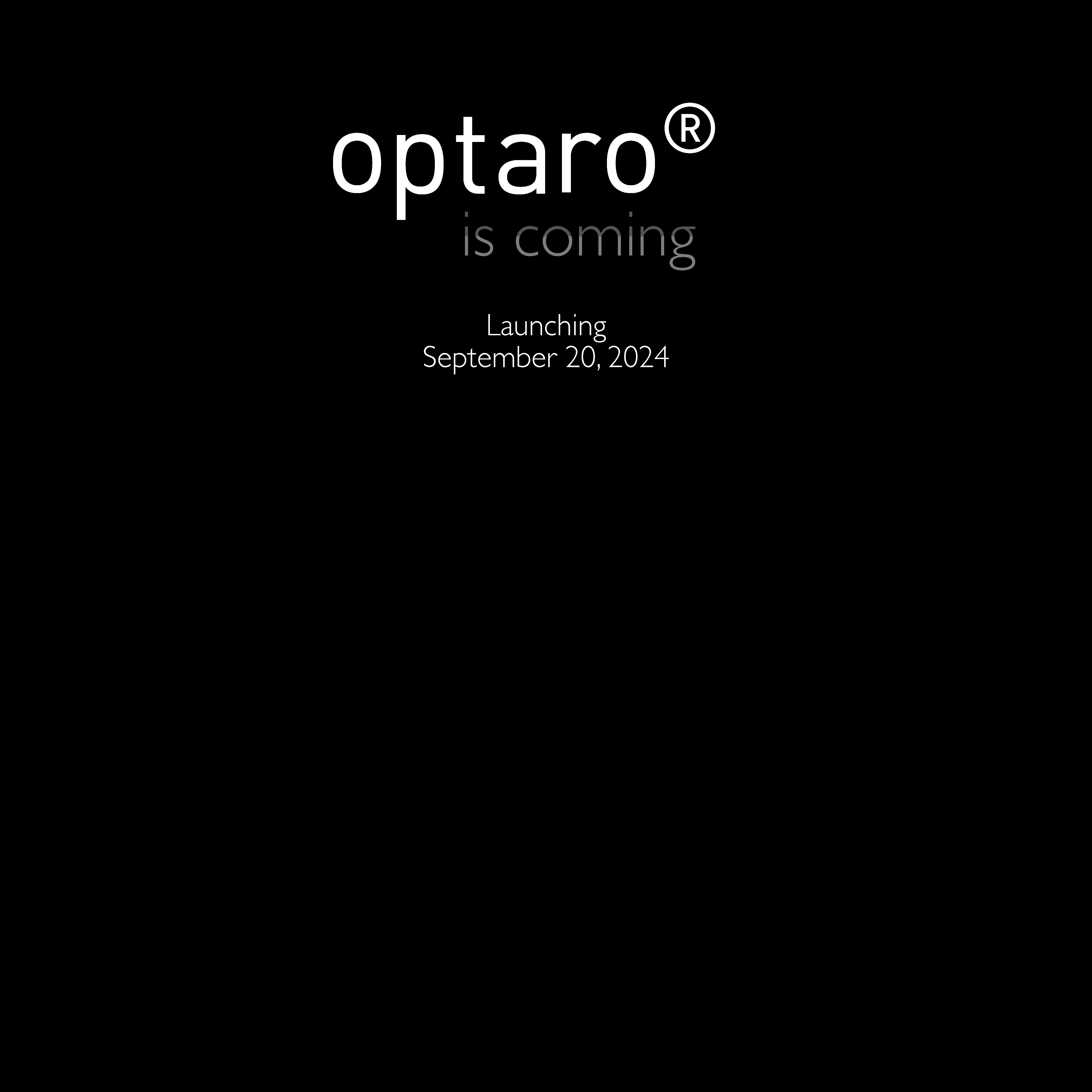 Optaro is coming